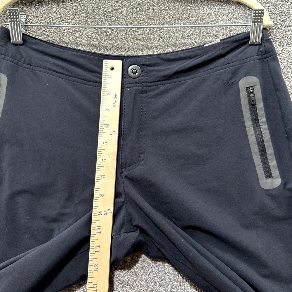 Cabela's Hiking Pants Women 8 Black Mid Rise Straight Leg Lightweight Nylon‎ - Picture 9 of 14